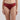 Wacoal Women’s BASICS Zoe Mid-waist Medium Coverage  Everyday wear Hipster Panty-Red