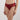 Wacoal Women’s BASICS Zoe Mid-waist Medium Coverage  Everyday wear Hipster Panty-Red