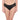 BASICS Bliss Mid-waist Medium Coverage Everyday wear Hipster Panty - Black