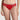 Balcony & Beyond Low Waist Medium Coverage Everyday Wear Bikini Panty - Red