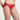 Balcony & Beyond Low Waist Medium Coverage Everyday Wear Bikini Panty - Red