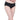 Invisible Comfort Mid-Waist Full Coverage Seamless Everyday wear Hipster Panty - Black