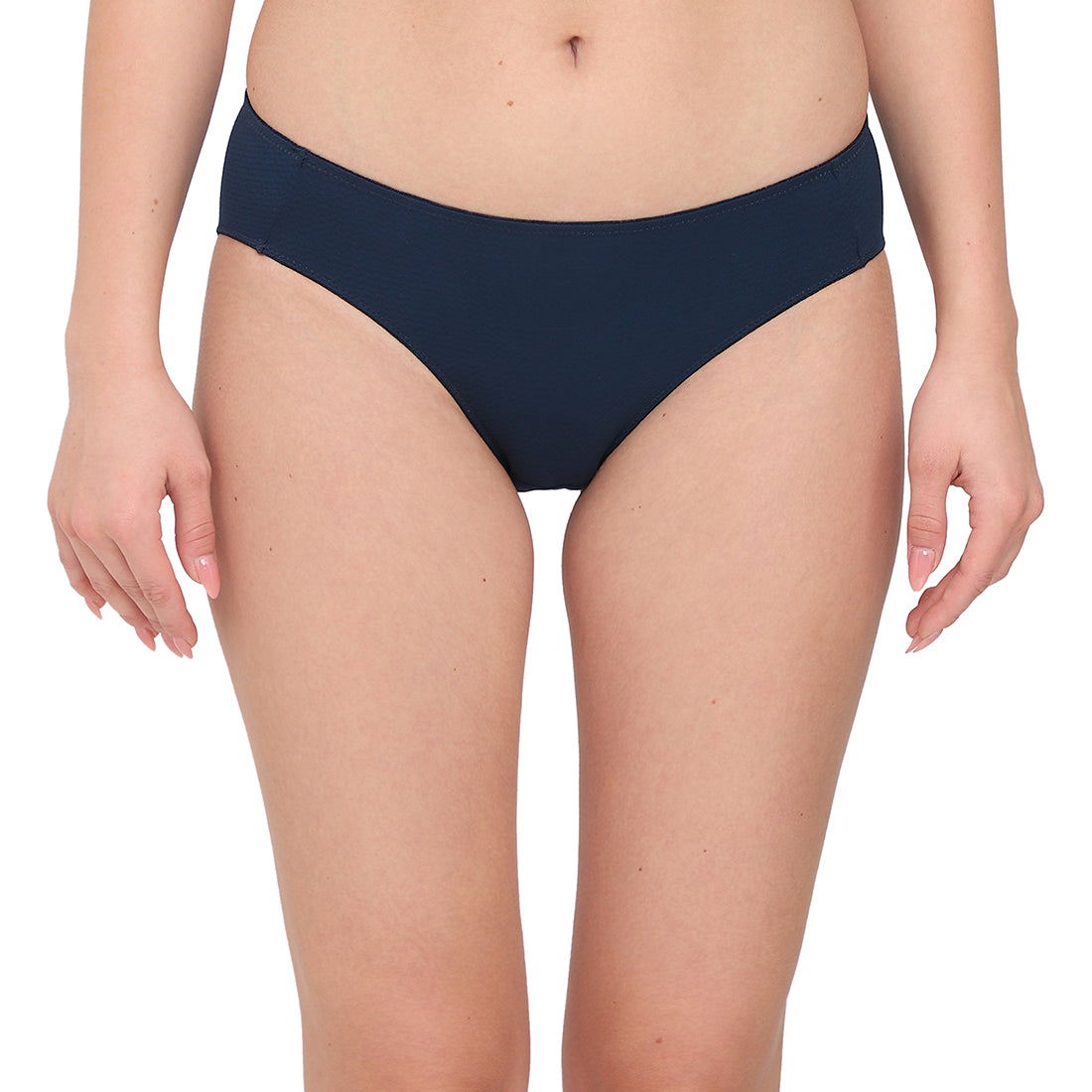 Dreamy Curve Low-waist Medium Coverage Everyday wear Bikini Panty- Navy Blue