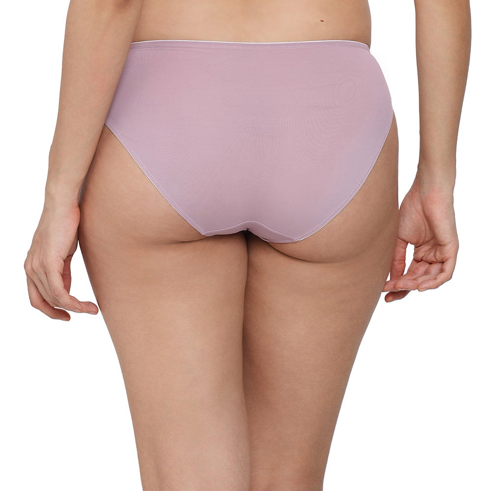 Cool Comfort Low-waist Medium Coverage Everyday wear Bikini Panty-Pink