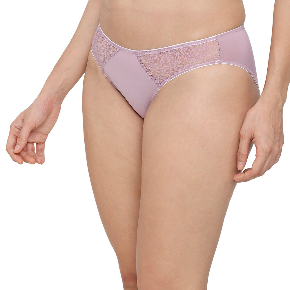 Cool Comfort Low-waist Medium Coverage Everyday wear Bikini Panty-Pink