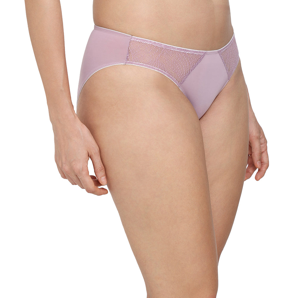 Cool Comfort Low-waist Medium Coverage Everyday wear Bikini Panty-Pink