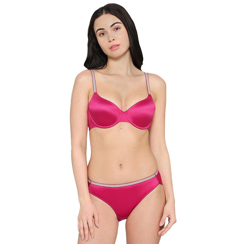 Wacoal Women’s Stellar Low-waist Medium Coverage Seamless Bikini Panty-Red