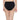 Firm Fit High Waist Full Coverage Everyday Wear Brief Panty - Black