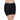 Girdle Collection Mid Waist Full Coverage Firm Control Seamless Thigh Shaper - Black