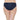 Love to Lace  Mid Waist Medium Coverage Everyday Wear Bikini Panty - Navy Blue