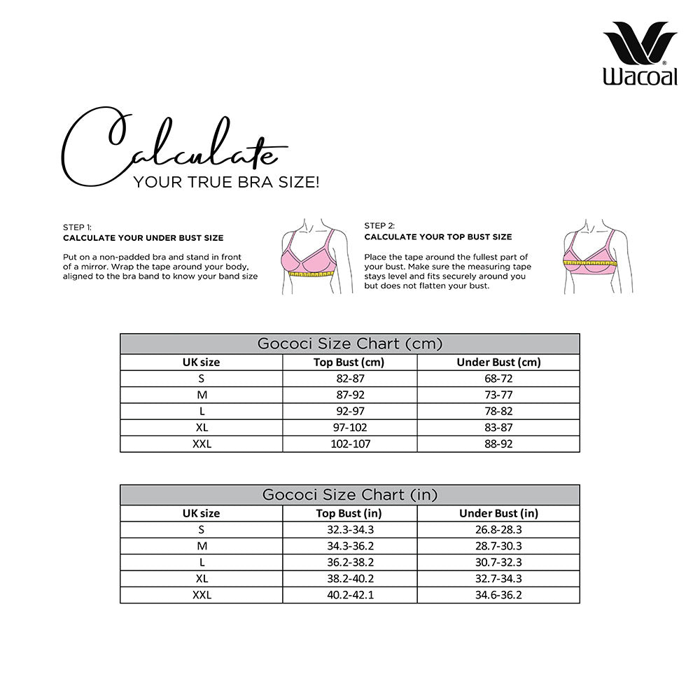 Synchro Padded Non-Wired 3/4th Cup Everyday Wear T-Shirt Bra - Dark Grey