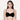 Basic Mold Padded Non Wired 3/4Th Cup Everyday Wear Seamless T-Shirt Bra - Black