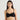 Basic Mold Padded  Non Wired 3/4Th Cup Everyday Wear Seamless T-Shirt Bra - Black