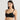 Basic Mold Padded  Non Wired 3/4Th Cup Everyday Wear Seamless T-Shirt Bra - Black