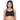 Asean Sports Padded Non-Wired Full Coverage Full Support High Intensity Sports Bra - Black