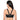 Sports Lover Padded Non-wired High Neck Medium Intensity Full coverage Sports Bra - Black