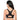 Sports Lover Padded Non-wired Racer Back Medium Intensity Full coverage Sports Bra - Black