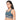 Sports Lover Padded Non-wired Strappy Medium Intensity Full coverage Sports Bra - Blue