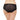 Feel Free Mid Waist Full Coverage Solid Boyleg Panty - Black