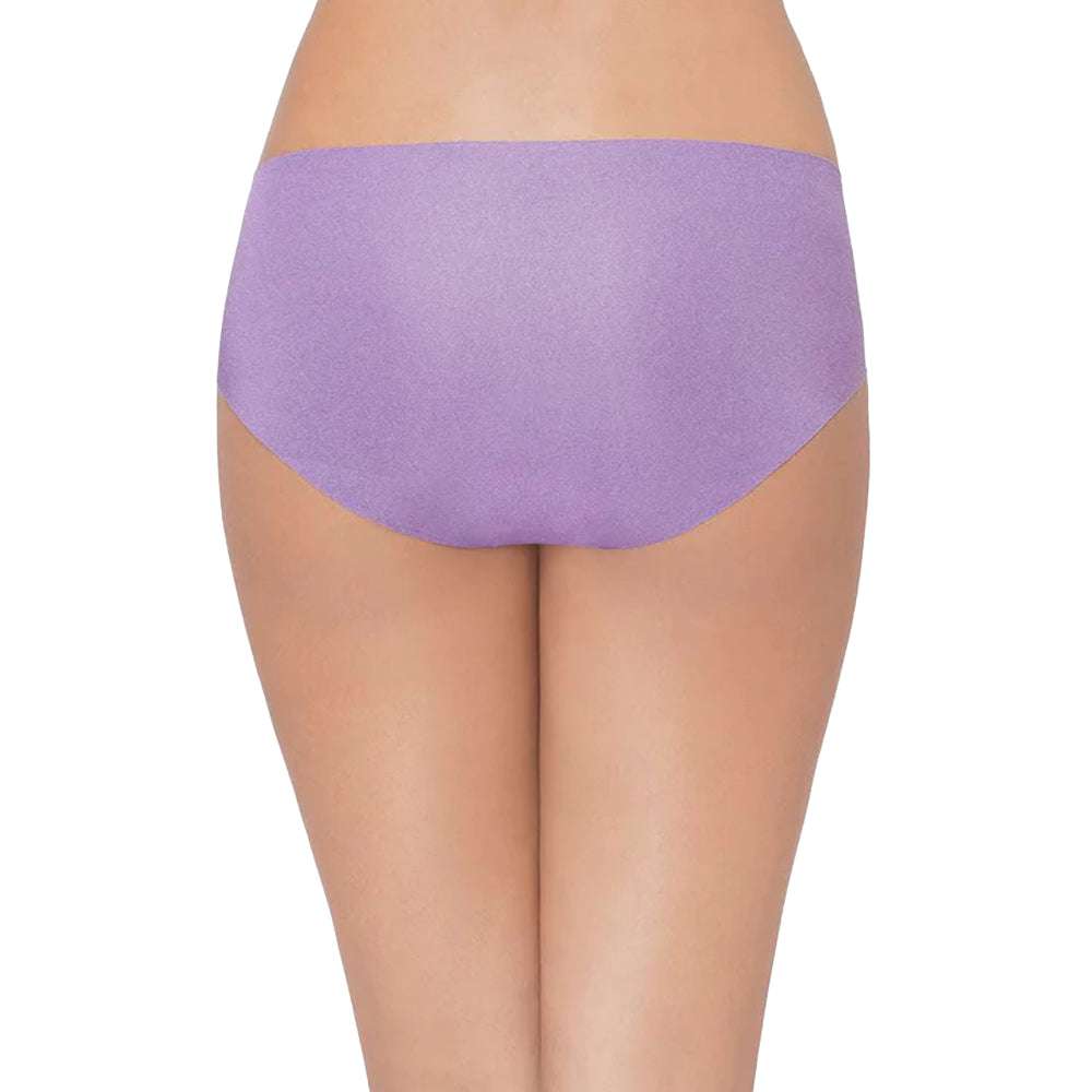 Gococi Mid Waist Full Coverage Everyday Wear Hipster Panty - Purple