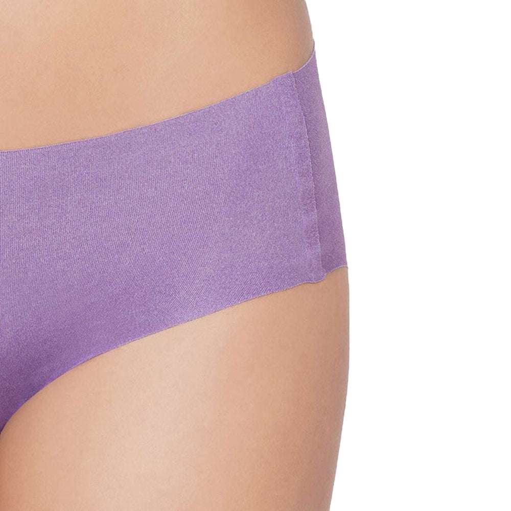 Gococi Mid Waist Full Coverage Everyday Wear Hipster Panty - Purple