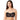Halo Lace Non Padded Wired Half Cup Bridal Wear Plus Size Strapless Lace Bra - Black