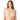 Halo Lace Non Padded Wired Half Cup Bridal Wear Plus Size Strapless Lace Bra - Beige