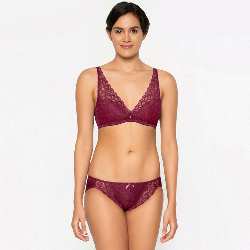 Buy RAISE THE GLASS WINE NON PADDED NON WIRED BRA for Women Online in India