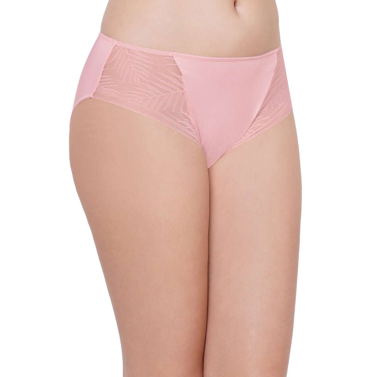 Paloma Medium Coverage Low Waist Hipster Panty - Pink